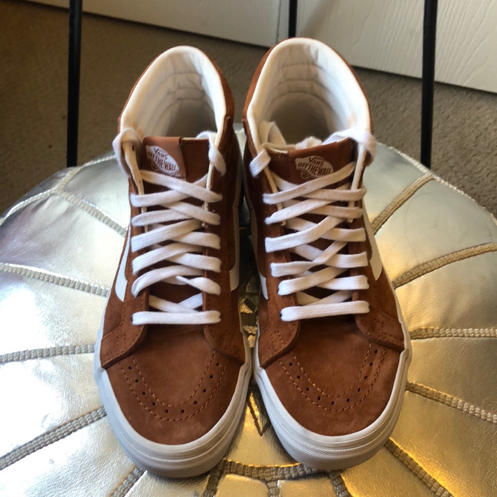 High top suede Vans
